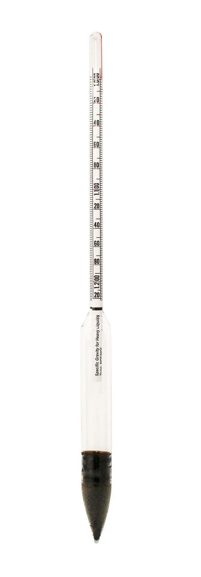 Picture of VeeGee Scientific Plain Form Precision Specific Gravity Hydrometers