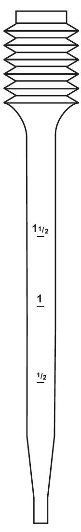 Picture of Globe Scientific Bellows Transfer Pipets