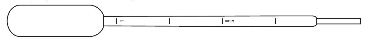 Picture of Globe Scientific Graduated Transfer Pipets - 137018