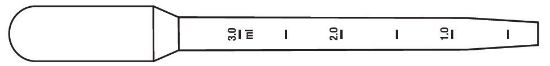 Picture of Globe Scientific Wide Bore Transfer Pipets - 135040-S01