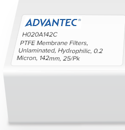 Picture of Advantec Unlaminated PTFE Hydrophilic Membrane Filters