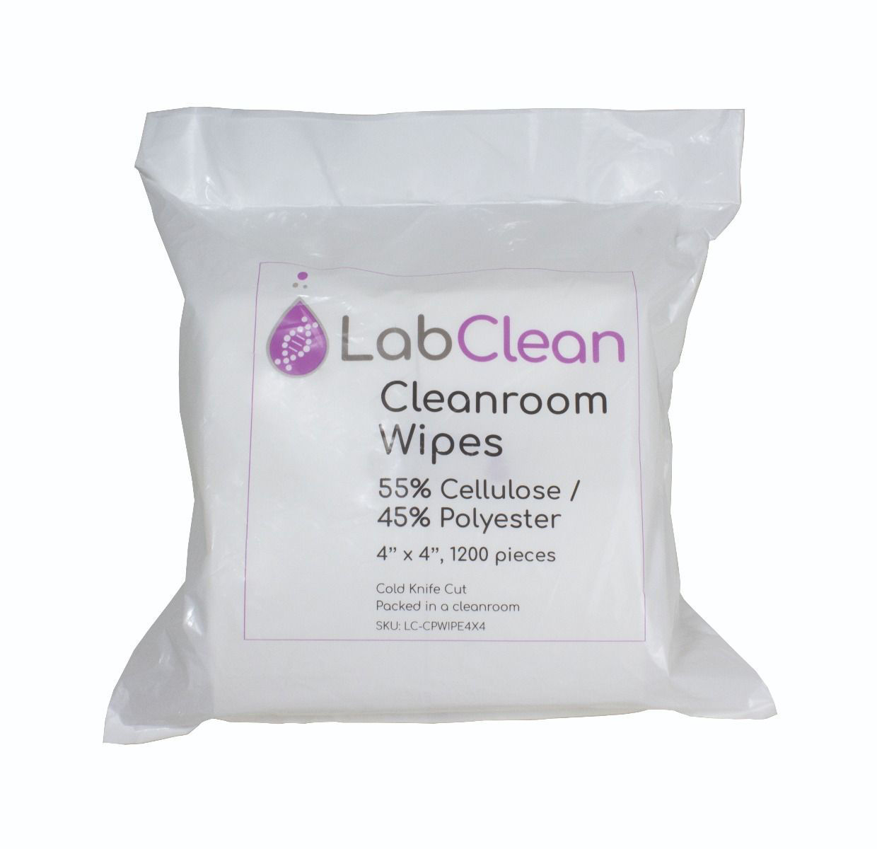 Picture of LabClean™ 55% Cellulose/45% Polyester Cleanroom Wipes