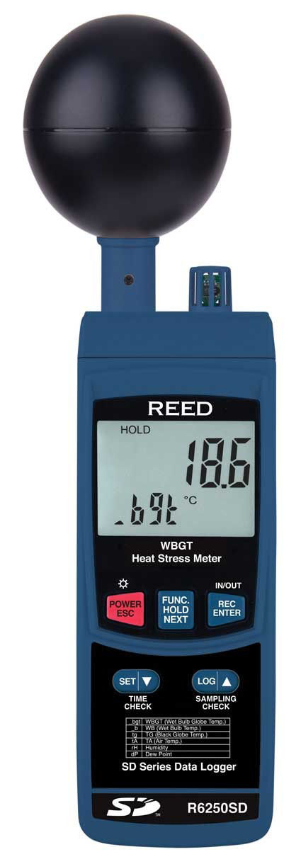 Picture of Reed R6250SD Data Logging Heat Stress Meter