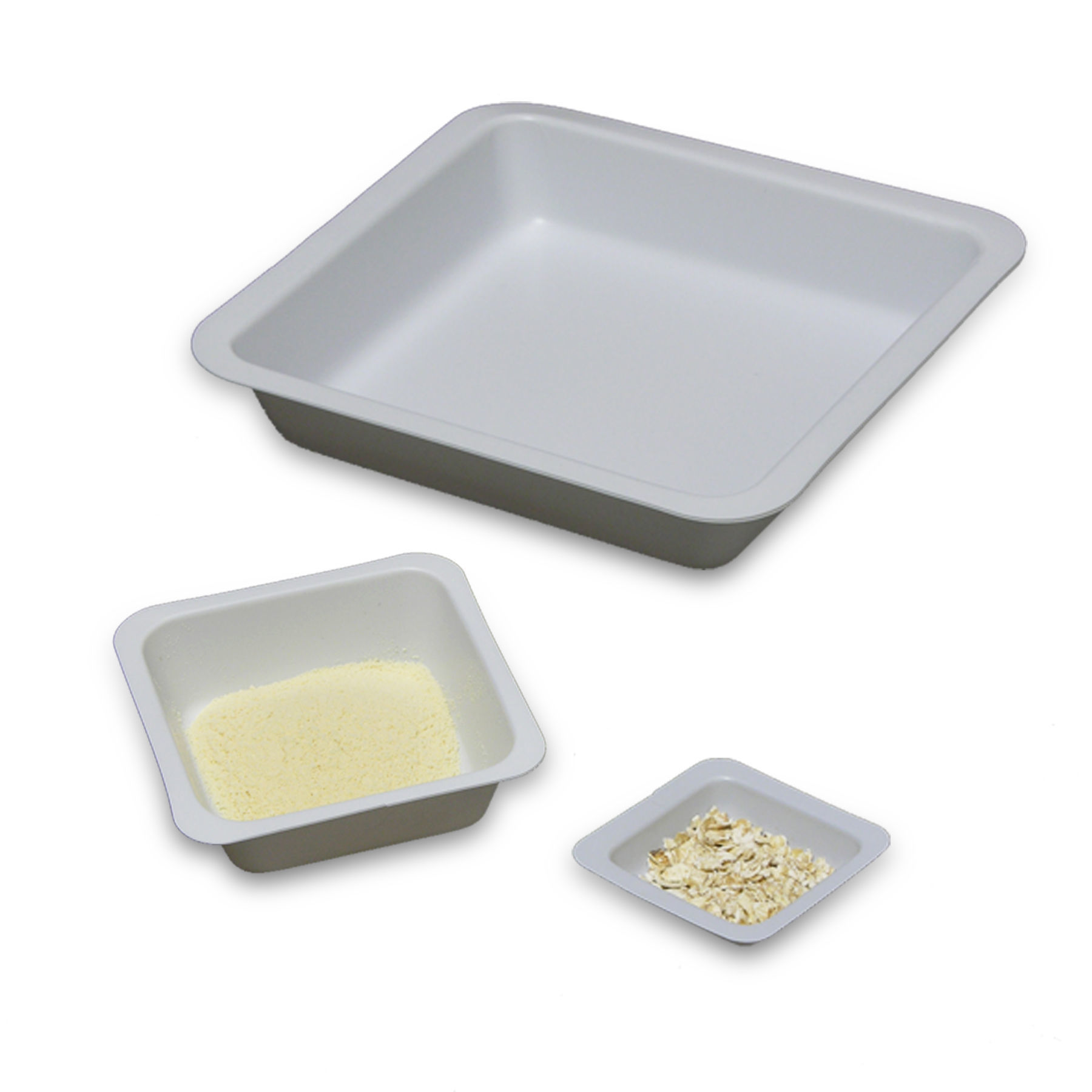 Picture of Square Antistatic Polystyrene Weighing Dishes