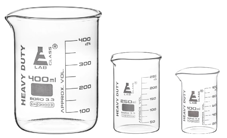 Picture of Eisco Glass Heavy Duty Low-Form Griffin Beakers