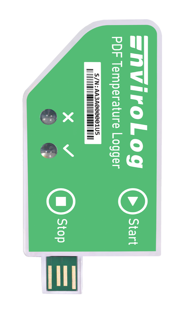 Picture of EnviroLog EV-16 Single-Use USB Temperature Logger