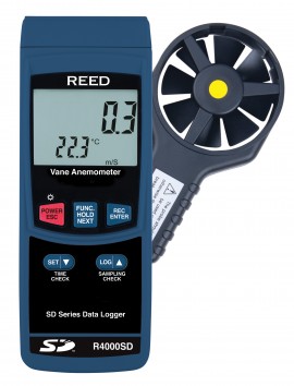 Picture of Reed R4000SD Data Logging Vane Thermo-Anemometer