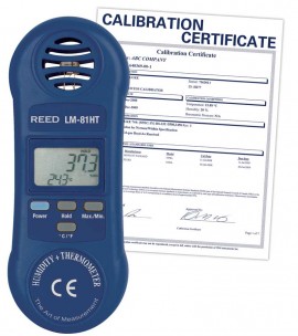 Picture of Reed LM-81HT Thermo-Hygrometer Picture of Reed LM-81HT Thermo-Hygrometer